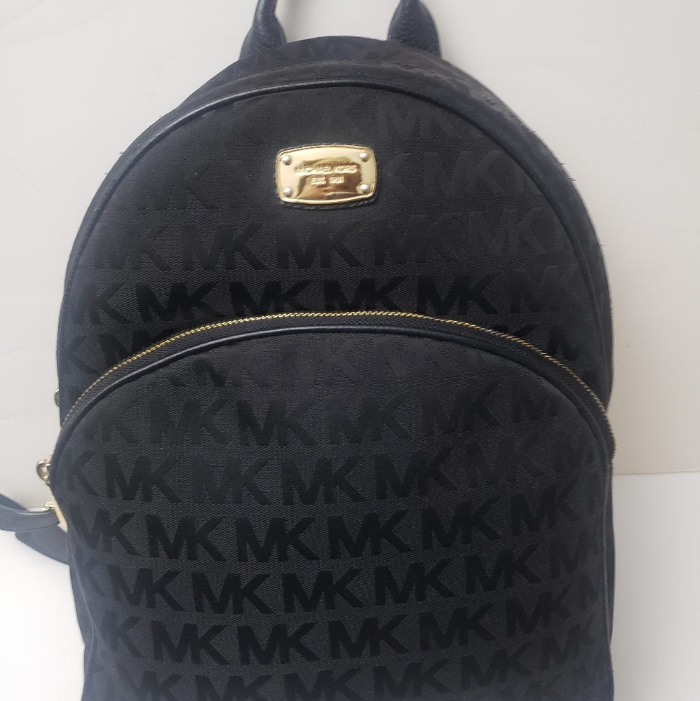 MICHAEL KORS ABBEY LARGE BACKPACK MK SIGNATURE FA